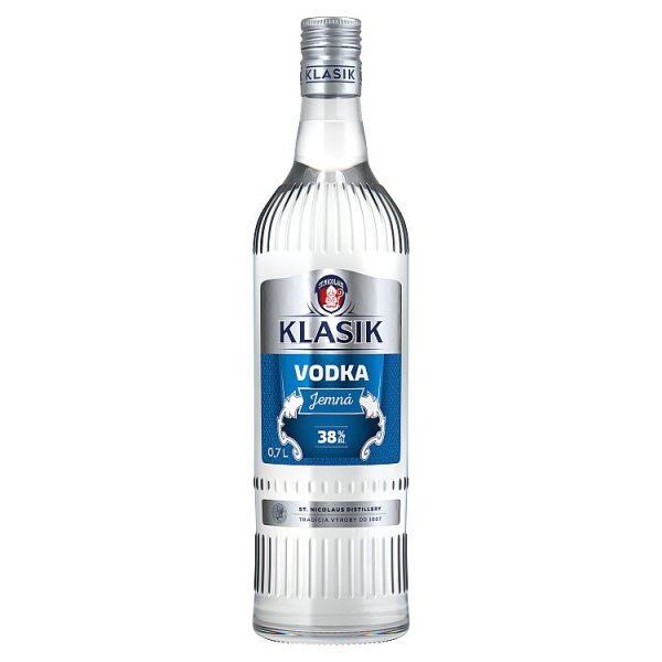 Vodka jemná 38% 0,7L/Nicolaus/