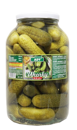 Uhorky 6-9cm 3500g ADYPP 1750g