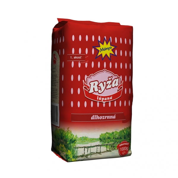 Ryža dlhozr.1kg Mánya