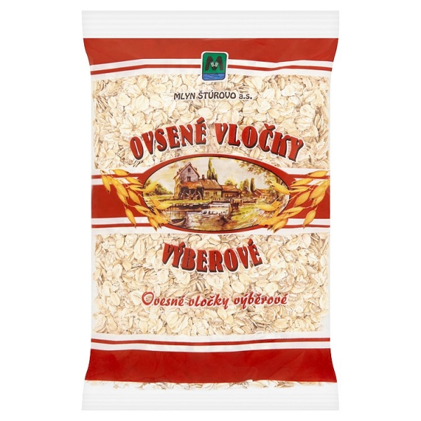 Ovsené vločky výb.400g Pohr.Ruskov