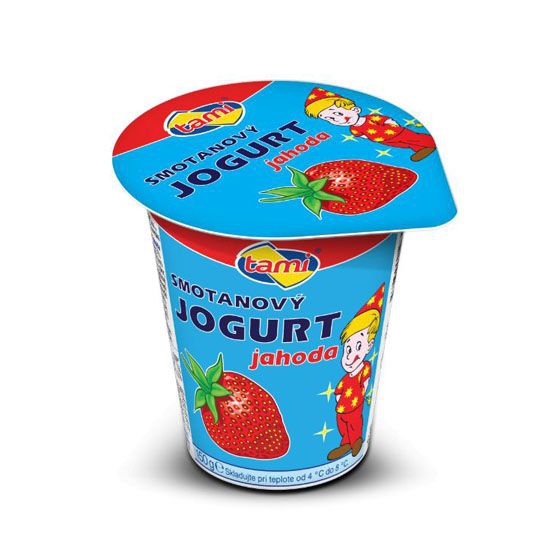Jogurt Tami smotanový 150g jahoda