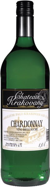 Víno Chardonay 1L Krakovan