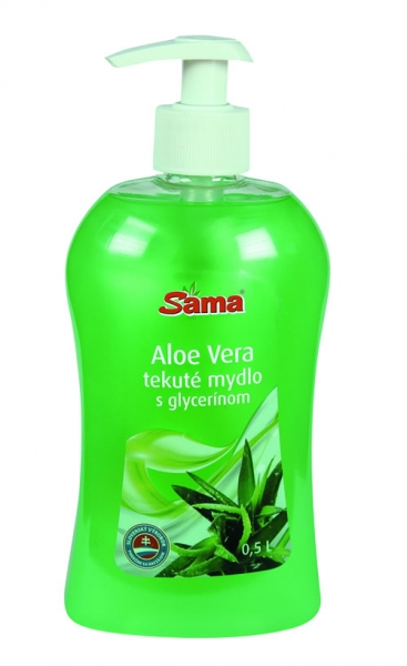 Tek.mydlo Sama 0,5L aloe vera s glycer.