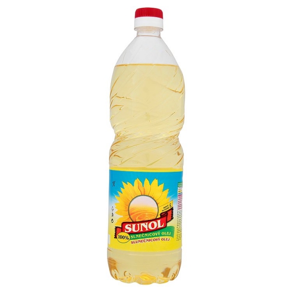 Olej slnečnicový 1L Sunol