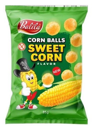 Guľky kukuričné 35g sladká kukurica Balila