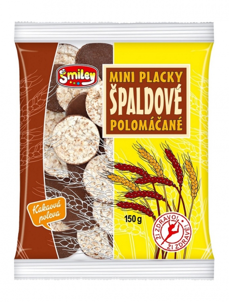 Špald.placky 150g kaka.poleva