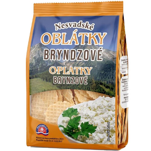 Oblátky Nesvadské 100g bryndzové