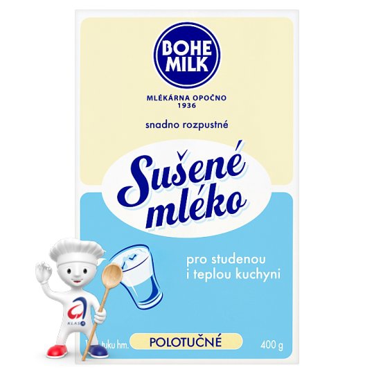 Mlieko suš.polot.14% 400g