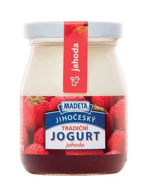 Jog.Juhoč.200g jahod.Madeta