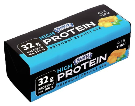 Syr High prírodný protein 90g  Madeta
