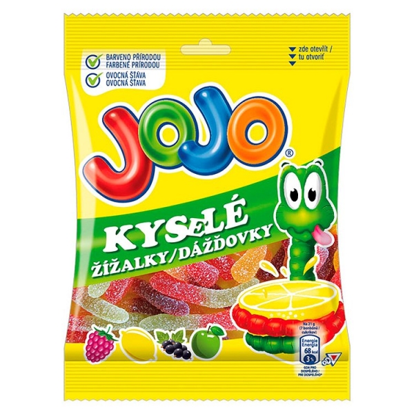 Cuk.Jojo kyslé žížalky 80g