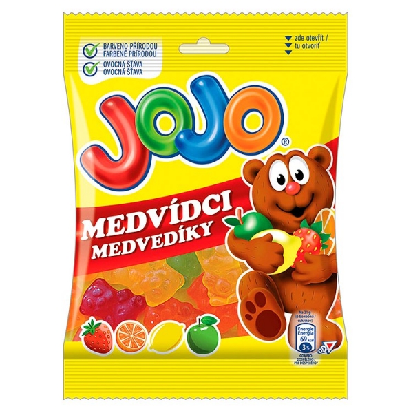 Cuk.Jojo medvedíky 80g