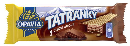 Tatranky čokoláda 47g/Opávia/
