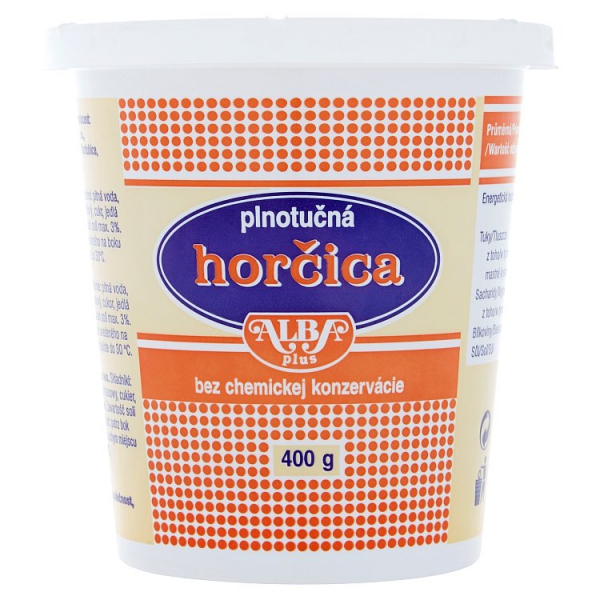 Horčica plnotučná 400g Avita