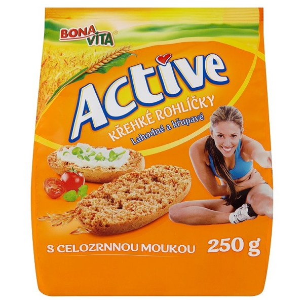 Rohlíčky Act.250g celozrnn