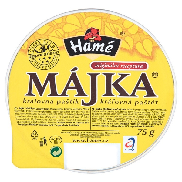 Pašt.Majka 75g Al/Hame/