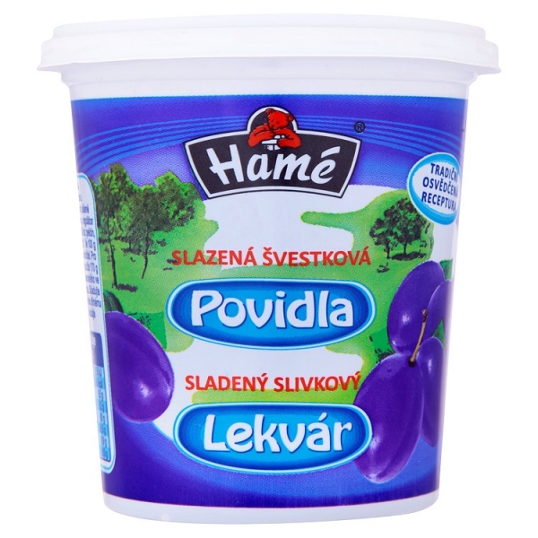 Lekvár slivkový 440g Hame/24ks/