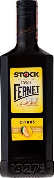 Fernet Bož.citrus 27% 0,5L