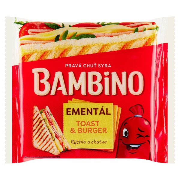 Syr Bambino 130g toast ementál