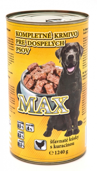 Konz.Max 1,24kg pes-hydinakúsky