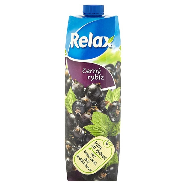 Džús Relax 1L čier.ríbezľa