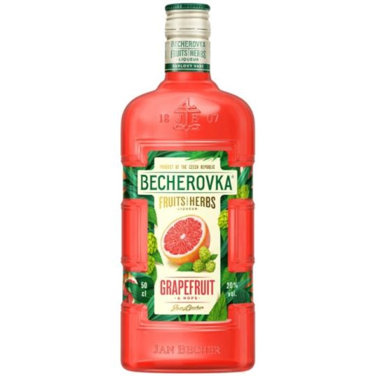 Becherovka 20% 0,5L grapefrut