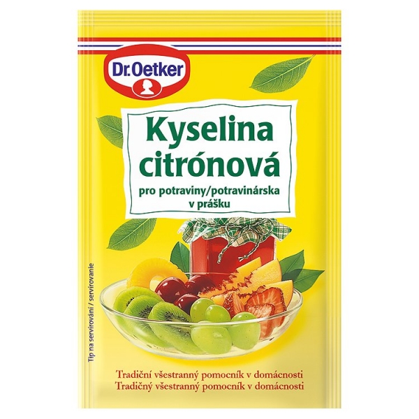 Kyselina citrón.20g/oetker