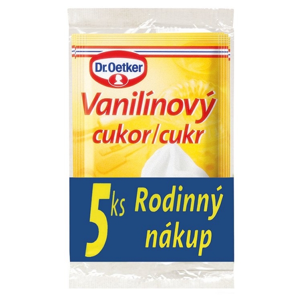 Cukor vanilínový 5x20g Dr.Oetker