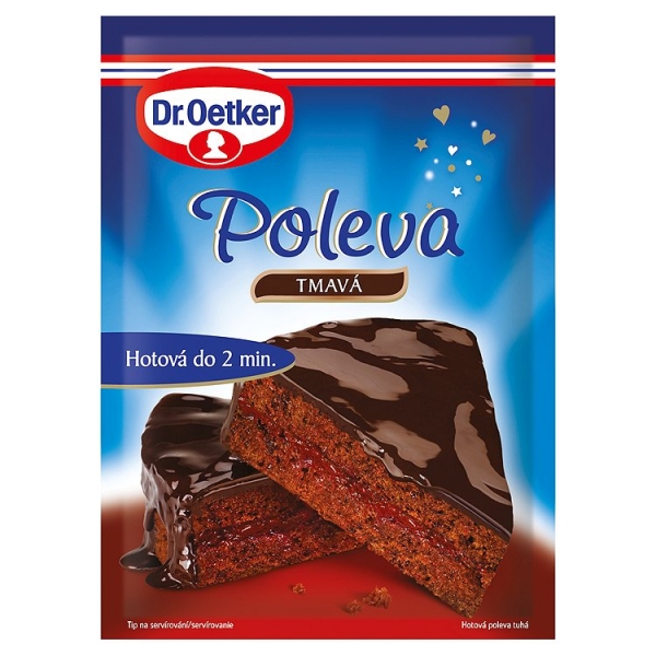 Poleva tmavá 100g Dr.Oetker