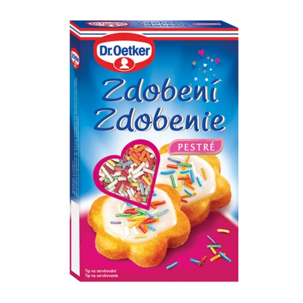 Decor zdob.80g pestré