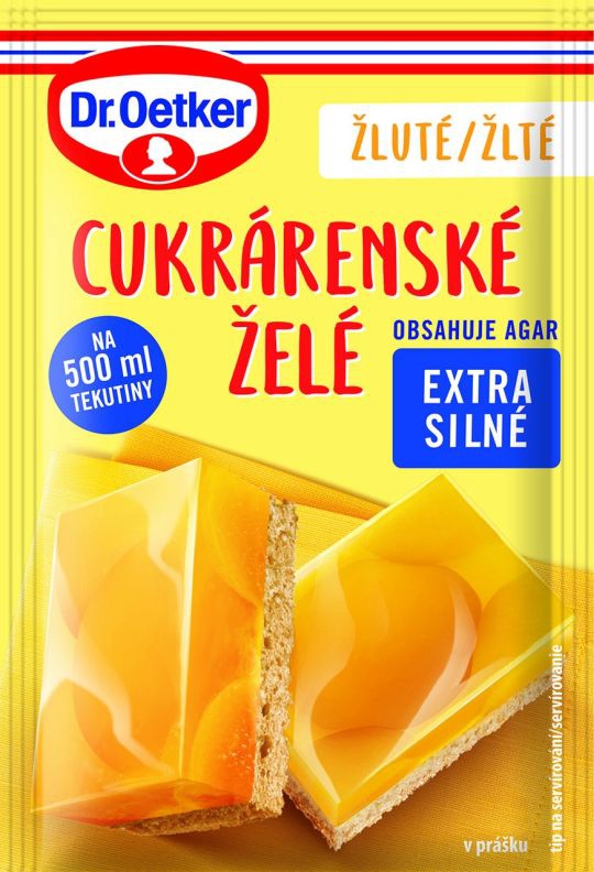 Želé cukrár.žlté 10g