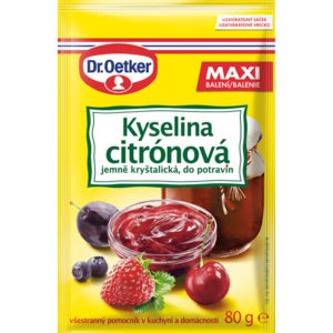 Kyselina citrón.80g/oetker