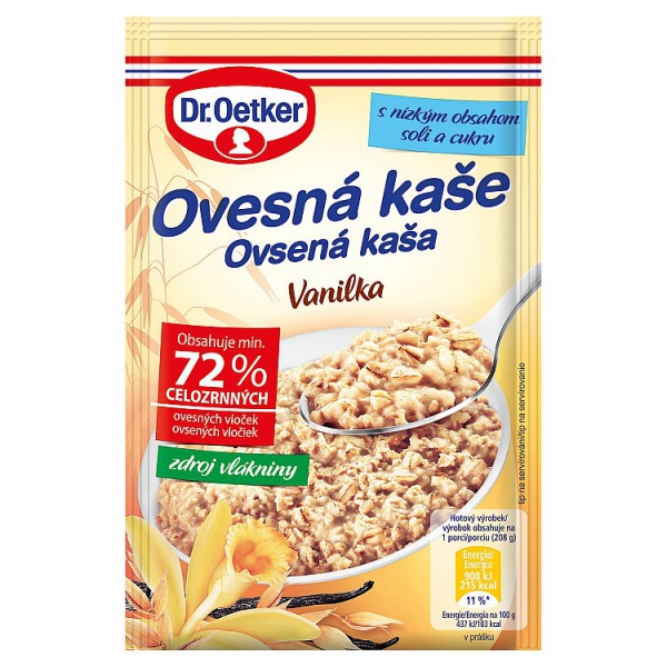 Ovsená kaša 58g van.Dr.Oetker