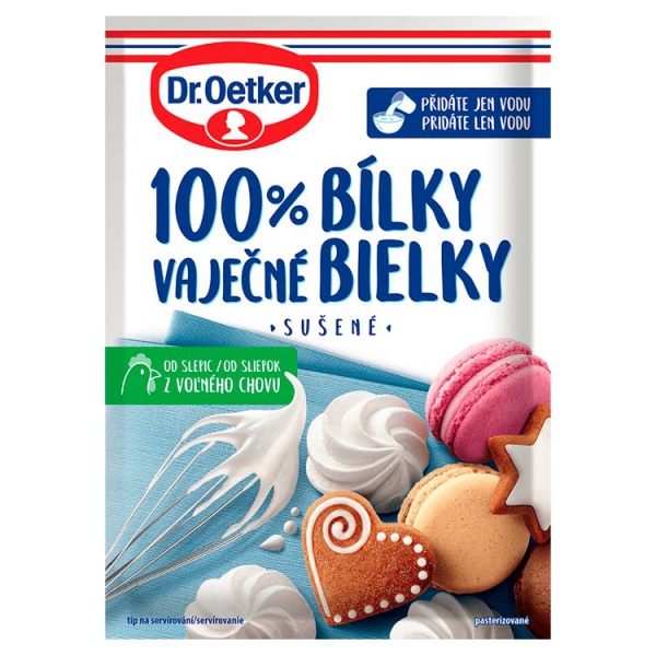 Vaj.bielky 100% 15g suš.DR.Oetker