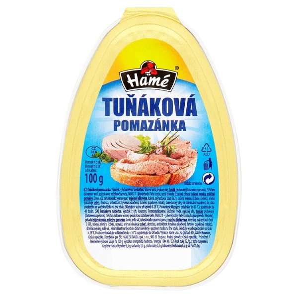 Pašt.Tuniak 100g AL Hamé