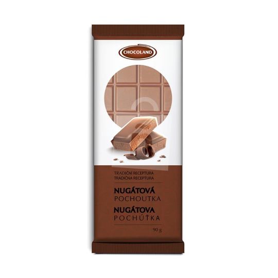 Pochúťka nugát.90g Chocoland