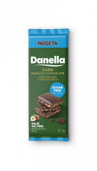 Čok.Danel.mlieč.85gbez cukru Chocoland