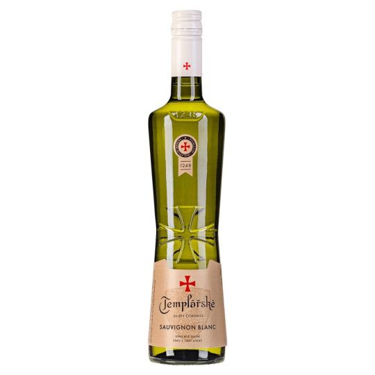 Víno Sauvignon 0,75L Templářske sklepy