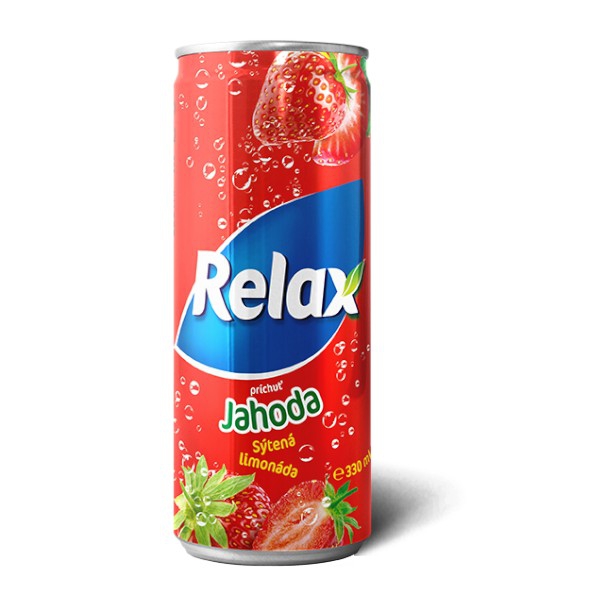 Nápoj Relax 0,33L jahoda