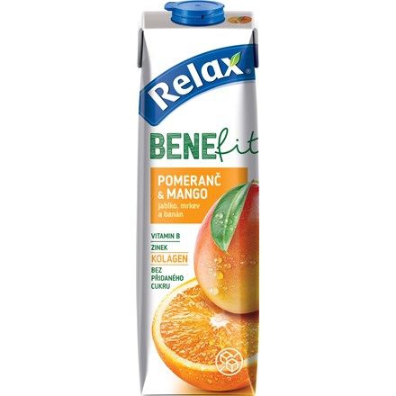 Džús Relax 1L benef.pomar.mango