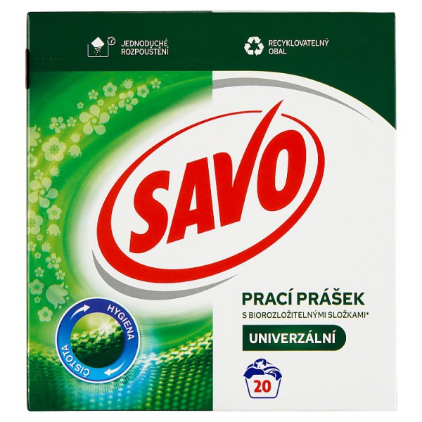 Savo prac.práš.20W 1,4kg universal