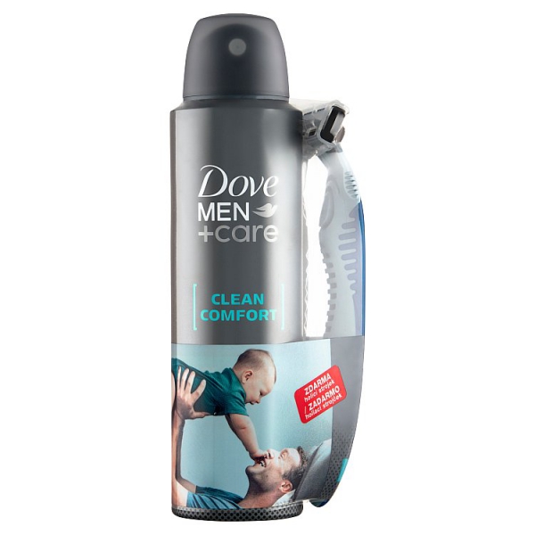 Dove deo 150ml clea+žiletka