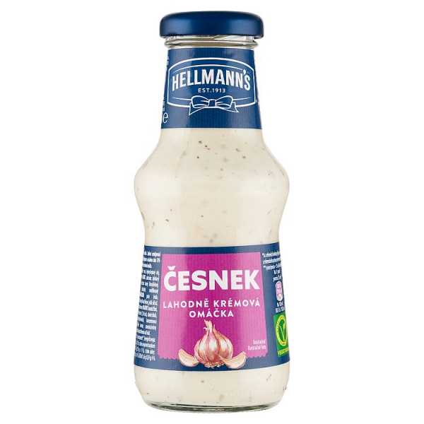 Omáčka gril.cesnak 250ml Hellmans