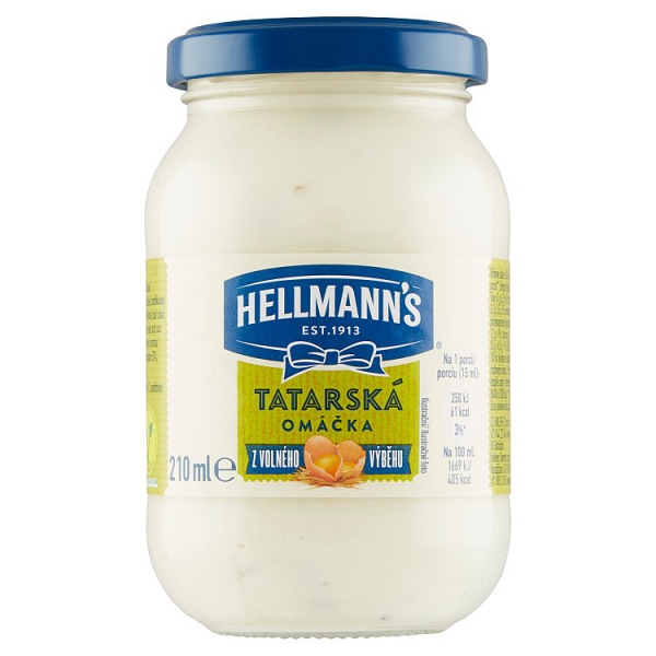 Tatár.omáč.210ml Hellmans