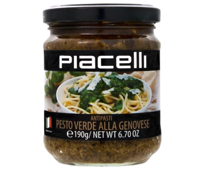 Pesto bazalkové 190g Piacelli Gunz