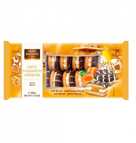 Čaj.peč.Jaffa marh.380g Feine Biscuits Gunz