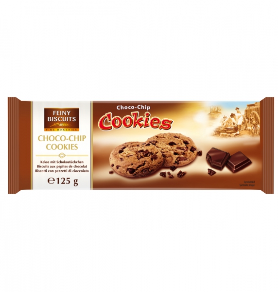 Suš.Cookies 125g s kús.čok